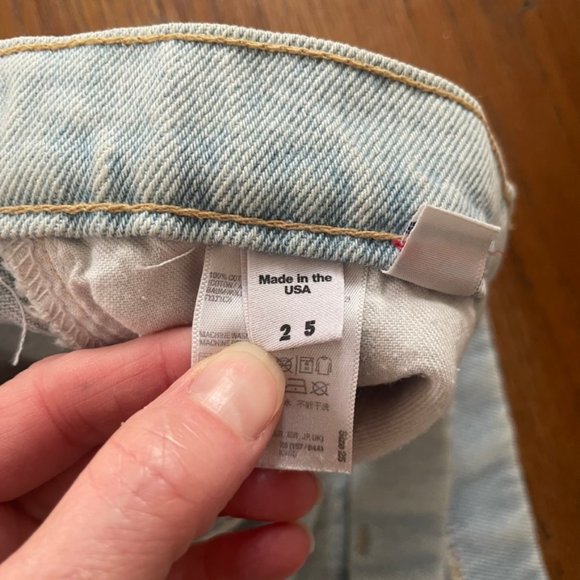 American Apparel jean shorts - Picture 4 of 4